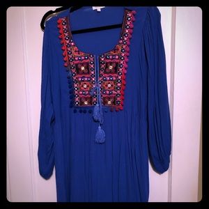 Tunic with embellishments